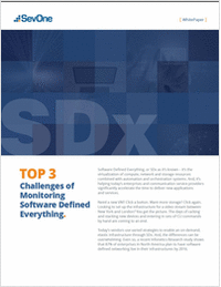 Top 3 Challenges of Monitoring Software Defined Everything
