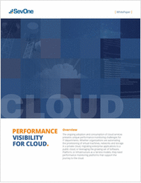 Infrastructure Performance Visibility for Cloud