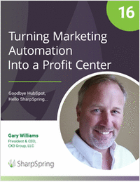Making Marketing Automation a Profit Center