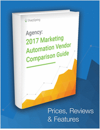 [2017 Interactive Report for Agencies] Compare Pricing and Features for Six Marketing Automation Vendors