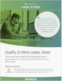 Case Study: Qualify 2x More Leads, Faster with Marketing Automation