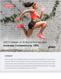 How ASICS Drives Double-Digit Growth with Zero-Party Data