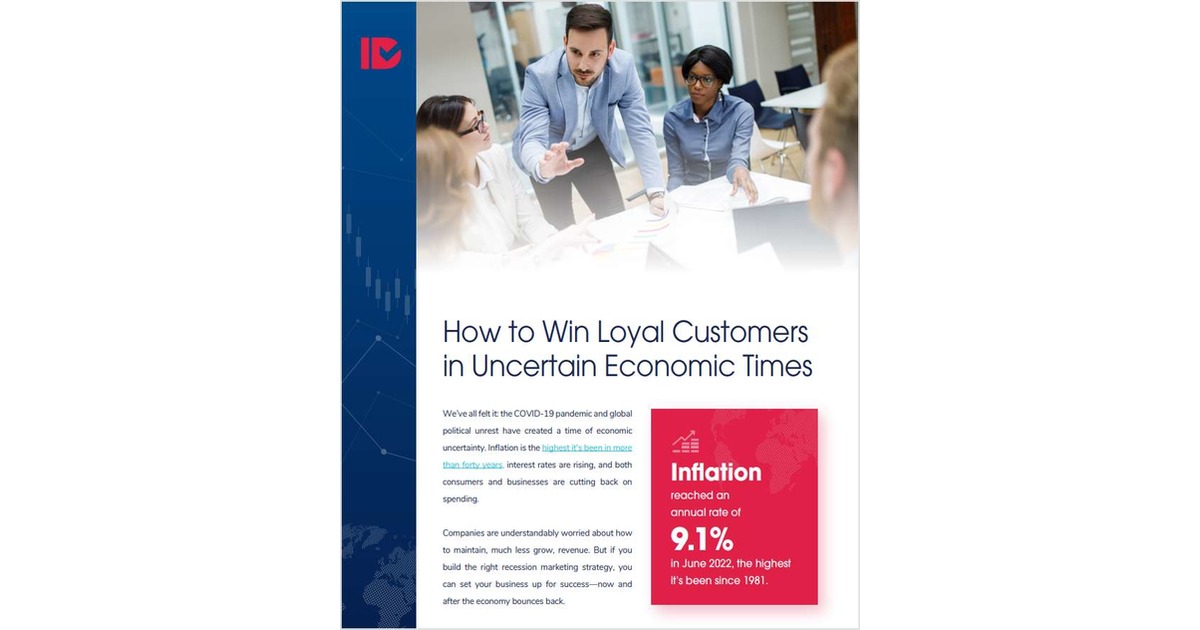 How To Win Loyal Customers In Uncertain Economic Times Free SheerID Guide