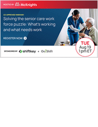 Solving the senior care workforce puzzle: What's working and what needs work