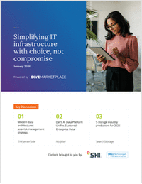 Simplifying IT infrastructure with choice, not compromise Simplifying IT infrastructure with choice, not compromise