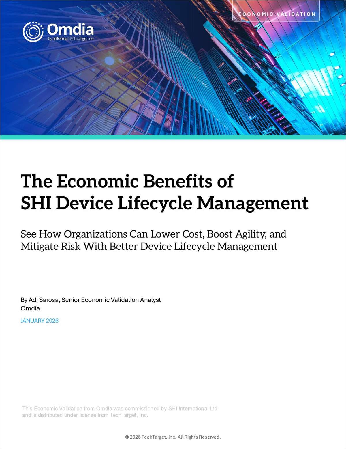 The Economic Benefits of SHI Device Lifecycle Management