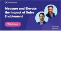 Measure and Elevate the Impact of Sales Enablement