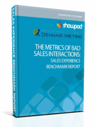 The Metrics of Bad Sales Interactions: A Sales Experience Benchmark Report