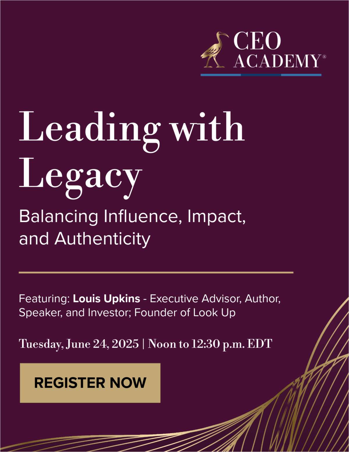Leading with Legacy: How CEOs Can Inspire, Influence, and Leave a Lasting Mark