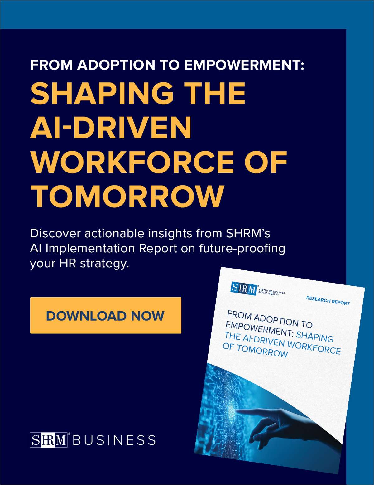 From Adoption to Empowerment: Shaping the AI-Driven Workforce of Tomorrow