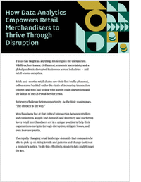 How Data Analytics Empowers Retail Merchandisers to Thrive Through Disruption