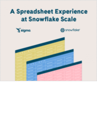 On-Demand Webinar: A Spreadsheet Experience at Snowflake Scale