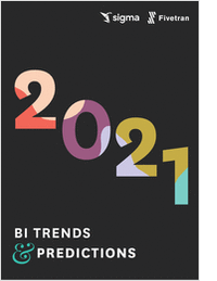 Into the Unknown: 8 BI & Data Trends That Are Shaping 2021