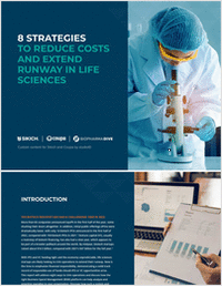 8 Strategies to Reduce Costs and Extend Runway in Life Sciences