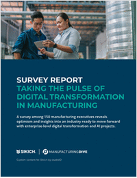 Taking the Pulse of Digital Transformation in Manufacturing