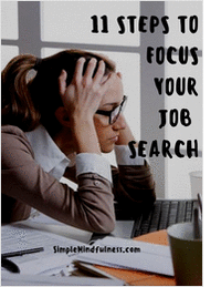 11 Steps to Focus Your Job Search