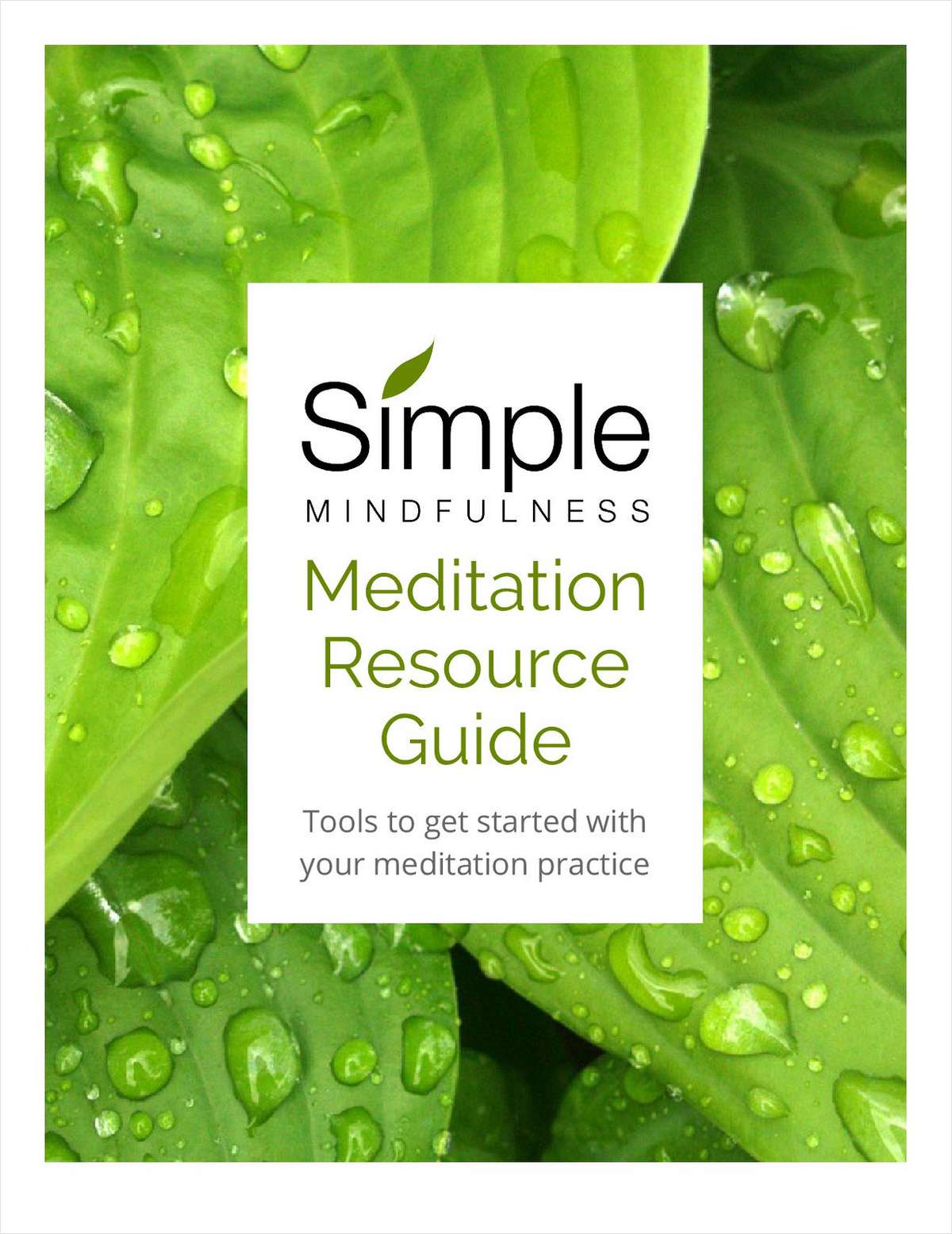 Meditation Resource Guide - Tools to Get Started with Your Meditation Practice