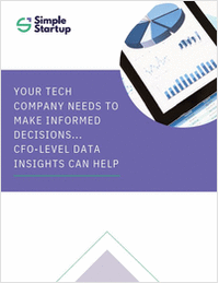 Your Tech Company Needs to Make Informed Decisions...CFO-Level Data Insights Can Help