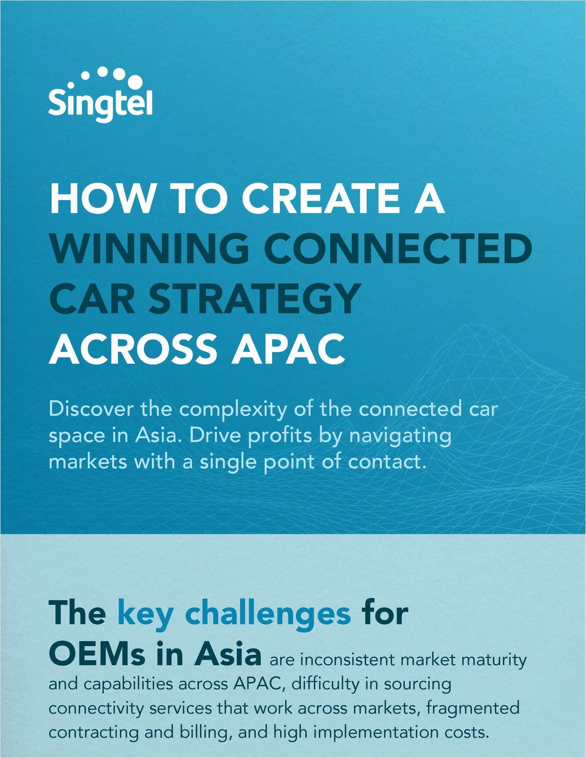 How to create a winning connected car strategy across APAC
