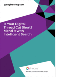 Is Your Digital Thread Cut Short? Mend It with Intelligent Search