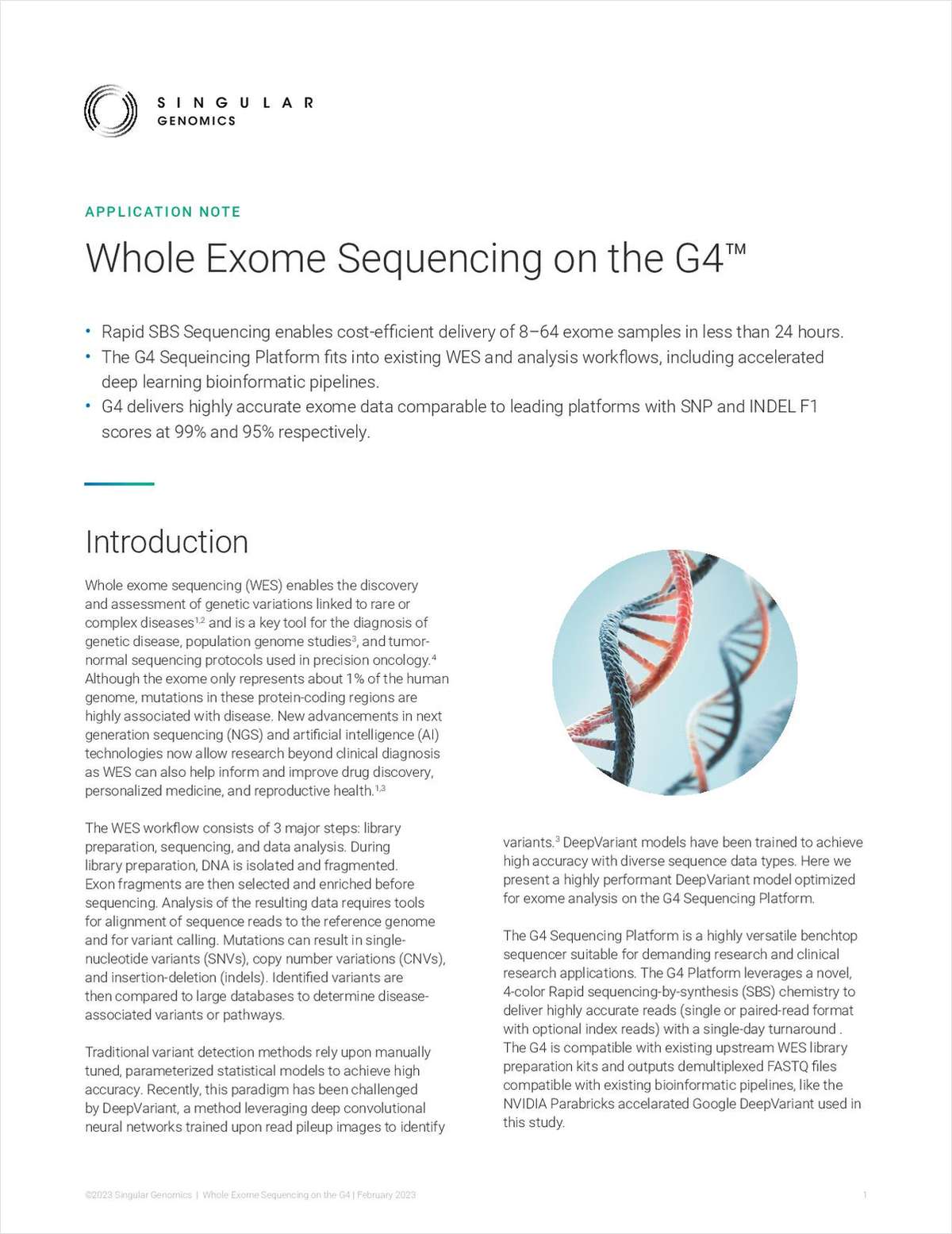 Whole-Exome Sequencing on the G4