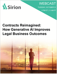 Contracts Reimagined: How Generative AI Improves Legal Business Outcomes