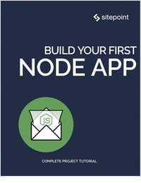 Build Your First Node App