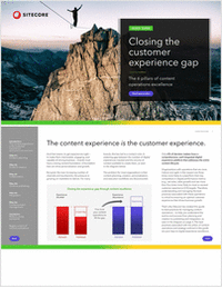 Closing the customer experience gap.