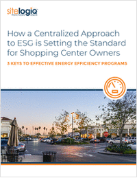 Shopping Center Owners - A Better Approach to ESG