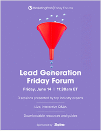 Lead Generation Friday Forum