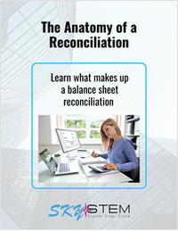 The Anatomy of a Balance Sheet Reconciliation