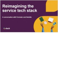 Reimagining the Service Tech Stack