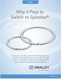 Why it pays to Switch to Spirolox Retaining Rings