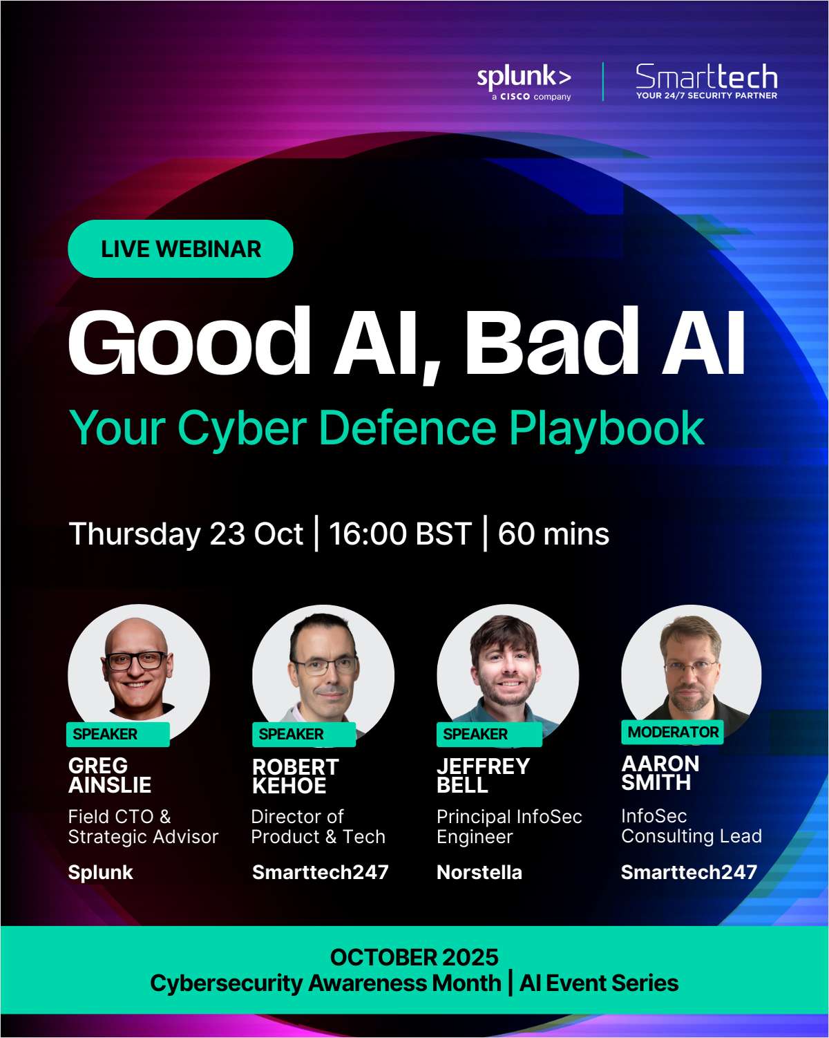 Good AI, Bad AI: Your Cyber Defence Playbook