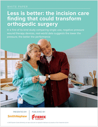 Less is better: the incision care finding that could transform orthopedic surgery