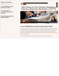 Audit Your PBM Contract for Fiduciary Alignment