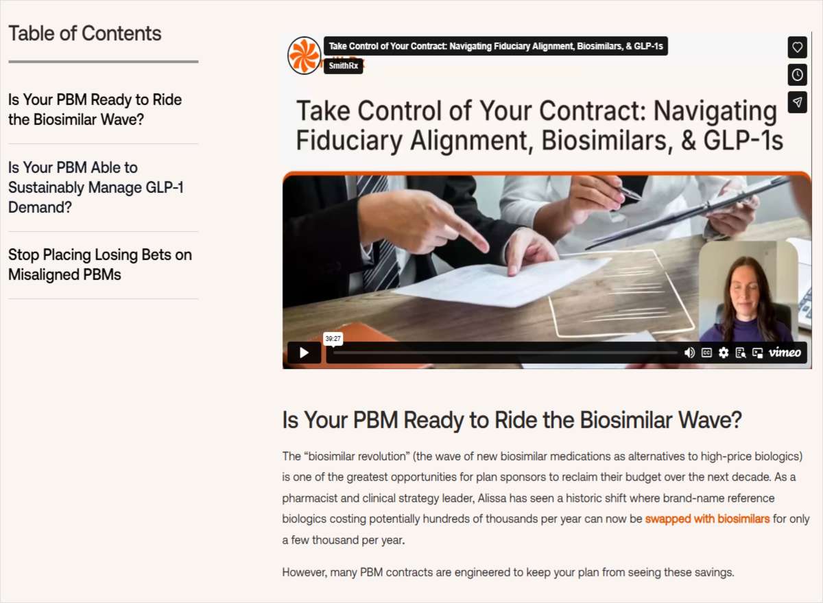 Audit Your PBM Contract for Fiduciary Alignment