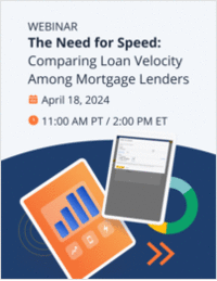 The Need for Speed: Comparing Loan Velocity Among Mortgage Lenders