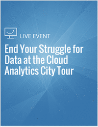 End Your Struggle for Data at the Cloud Analytics City Tour