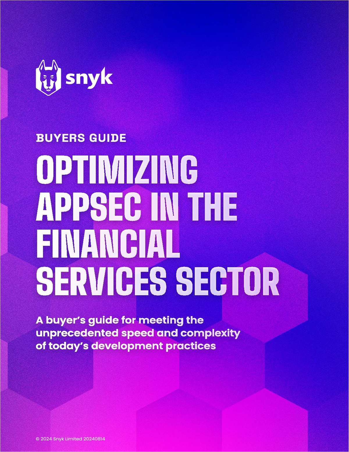 Optimizing AppSec in the Financial Services Sector