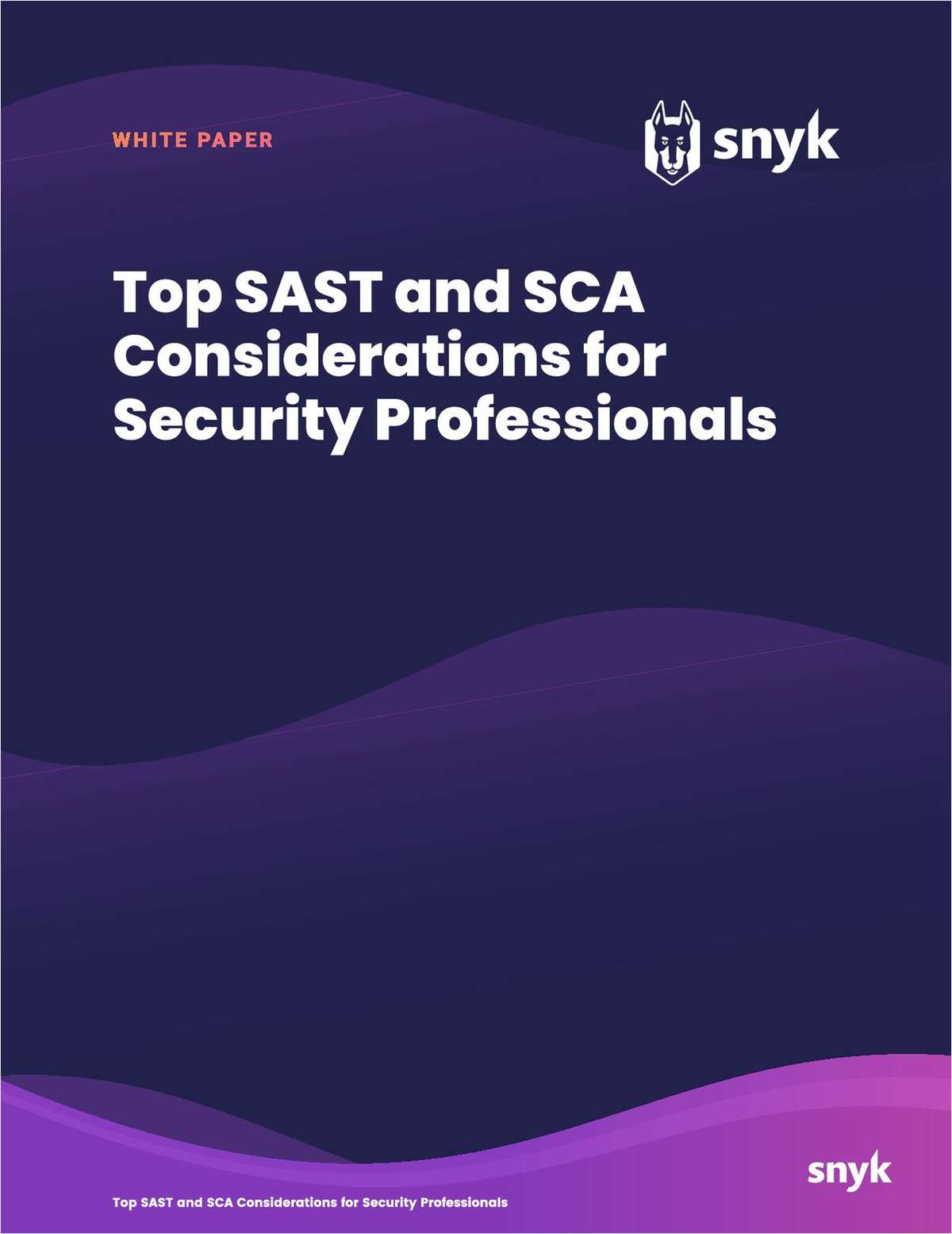 Top SAST & SCA Considerations for Security Professionals