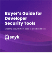 Developer-First Security Tools Buyers Guide