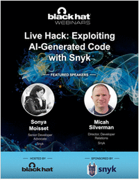 Live Hack: Exploiting AI-Generated Code with Snyk