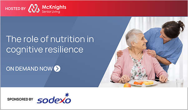 The role of nutrition in cognitive resilience