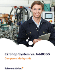 Choosing manufacturing software? Compare E2 Shop System vs. JobBOSS side-by-side.