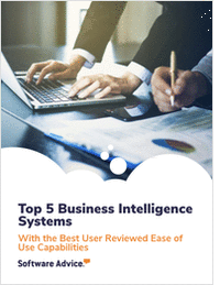 Top 5 Business Intelligence Software With the Best User Reviewed Ease of Use Capabilities