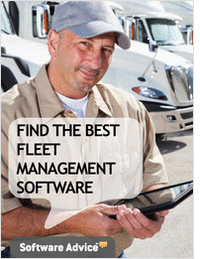 Find the Best 2017 Fleet Management Software - Get FREE Custom Price Quotes