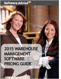 2015 Warehouse Management Software Pricing Guide