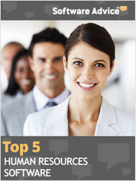 The Top 5 Human Resources Software - Get Unbiased Reviews & Price Quotes