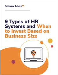 9 Types of HR Systems and When to Invest Based on Business Size